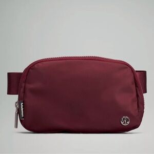Lululemon Red Merlot Belt Bag